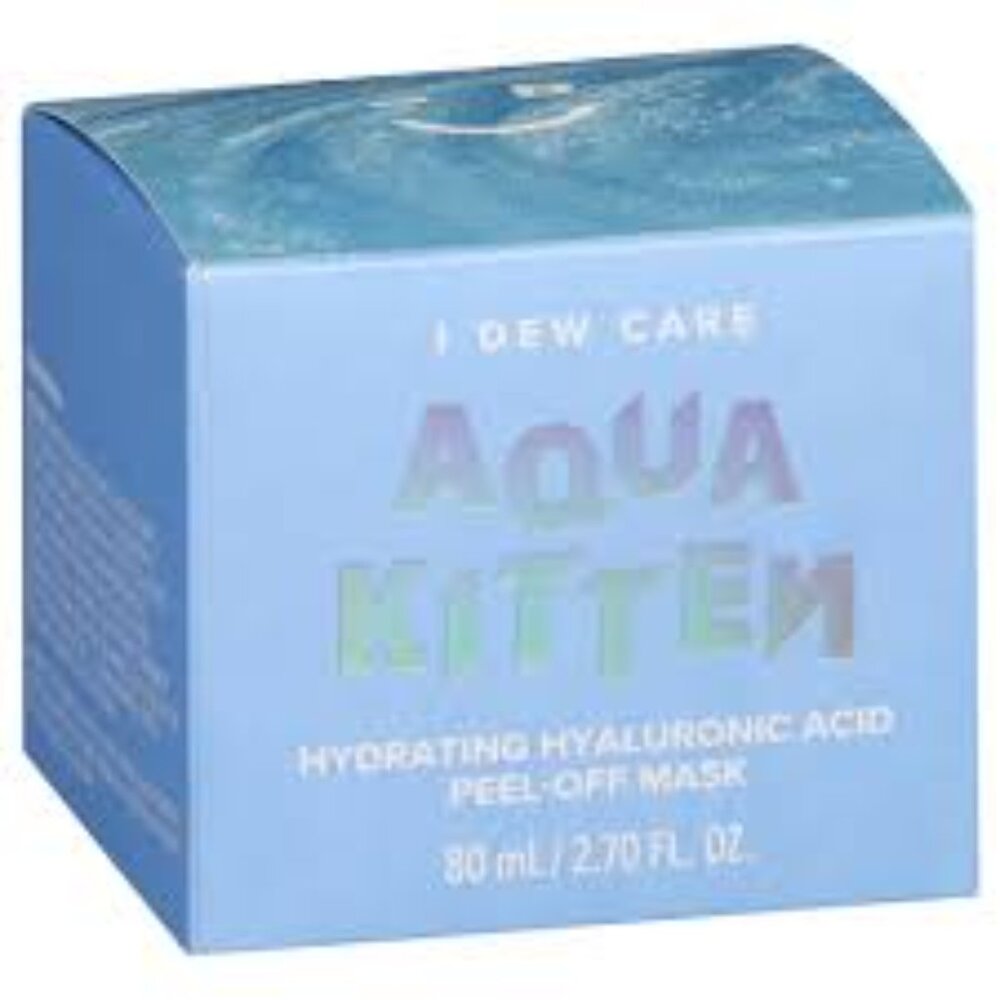 NIB- I DEW CARE AQUA KITTEN HUDRATING HYALURONIC ACID PEEL-OFF MASK 80 mL / 2.70 - Picture 4 of 7